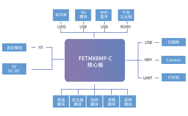 iMX8MP核心板在化學發光免疫分析儀解決方案中應用